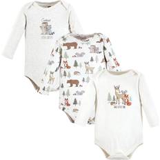 Hudson Baby Long-Sleeve Bodysuits 3-pack - Forest Animals (10118073)