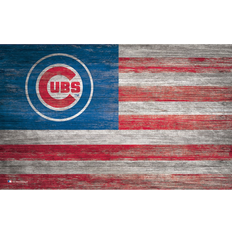 Fan Creations Chicago Cubs Distressed Flag Sign
