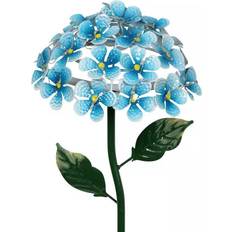 Solar Cell Floor Lamps & Ground Lighting Exhart Hydrangea Garden Stake Ground Lighting 53.3cm