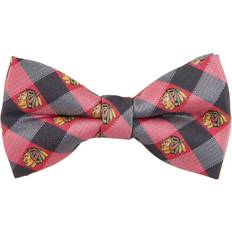 Red Bow Ties Eagles Wings Check Bow Tie - Blackhawks