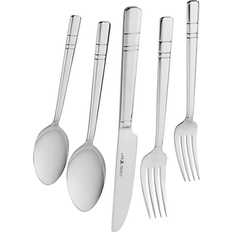 Silver Cutlery Henckels Madison Square Cutlery Set 65pcs
