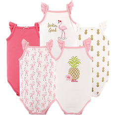 Hudson Sleeveless Bodysuits 5-pack - Pineapple (10155191)