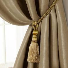 Polyester Curtain Accessories Elrene Amelia Decorative Tassel Window Curtain Tieback