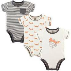 Touched By Nature Fox Organic Bodysuits - Orange