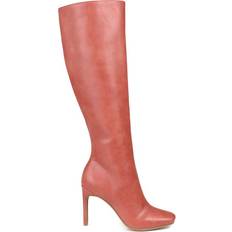 Journee Collection Glenda Extra Wide Calf - Clay