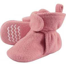 Hudson Baby Fleece Booties - Strawberry Pink