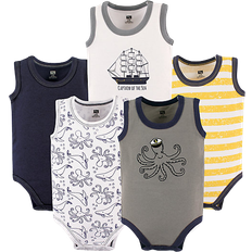 Hudson Sleeveless Bodysuits 5-pack - Octopus Sailor (10155176)