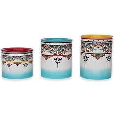 Euro Ceramica Zanzibar Kitchen Storage 3pcs