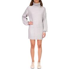 Sanctuary Cozy Nites Sweater Dress - Silver