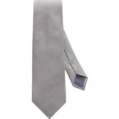 Eton Ties Eton Solid Silk Tie - Grey