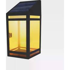 Lighting Clear Panel Amber Wall light