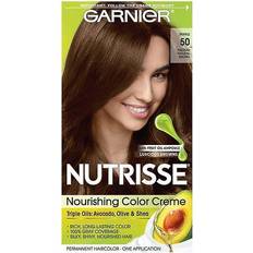 Hair Dyes & Color Treatments Garnier Nutrisse Nourishing Color Creme #50 Medium Natural Brown