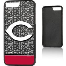 Strategic Printing Cincinnati Reds iPhone 7 Plus/8 Plus Stripe Bump Case