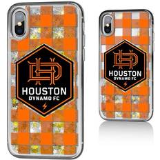 Strategic Printing Houston Dynamo Plaid Glitter iPhone X/XS Case