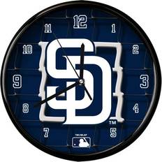 San Diego Padres Sports Fan Products The Memory Company San Diego Padres Team Net Clock