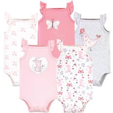 Hudson Baby Sleeveless Bodysuits 5-Pack - Sweet Bunny (10152461)