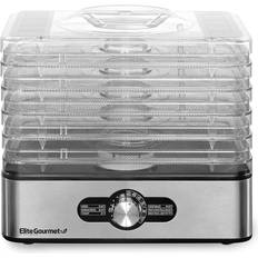 OSTBA Food Dehydrator Machine Adjustable Temperature & 72H Timer, 5-Tray  Dehydrators for Food and Jerky, Fruit, Dog Treats, Herbs, Snacks, LED  Display, 240W Electric Food Dryer, Recipe Book 