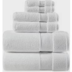 Madison Park Signature Splendor 6-pack Bath Towel White