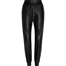 Pants Commando Faux Leather Jogger - Black