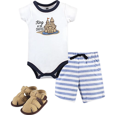 Hudson Bodysuit, Shorts and Shoe 3-Piece Set - Sandcastle (10153373)