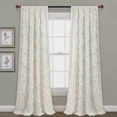 Curtains & Accessories Lush Decor Ruffle Diamond 137.16x213.36cm