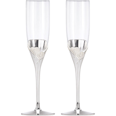 Glass Champagne Glasses Lenox True Love Champagne Glass 2pcs
