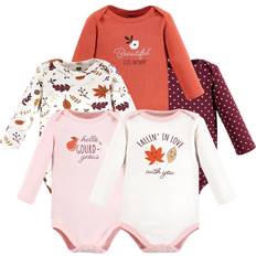 Hudson Baby Cotton Long-Sleeve Bodysuits 3-pack - Fall ( 10118331)