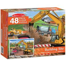 Melissa & Doug Building Site Floor Puzzle 48 Pieces