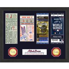 Highland Mint Los Angeles Angels World Series Deluxe Gold Coin & Ticket Collection