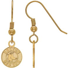 LogoArt Boston Red Sox Extra-Small Dangle Earrings - Gold