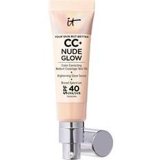 CC Creams IT Cosmetics CC+ Nude Glow Lightweight Foundation + Glow Serum SPF40 Light W