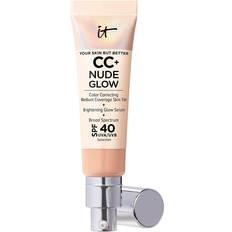 Parabenfri CC-creams IT Cosmetics CC+ Nude Glow Lightweight Foundation + Glow Serum SPF40 Neutral Medium