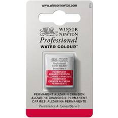 Winsor & Newton Professional Water Colour Permanent Alizarin Crimson Half Pan