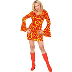 Widmann Bubbles Disco Darling Costume Orange