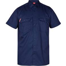 FE Engel Standard Short-Sleeved Shirt - Blue Ink