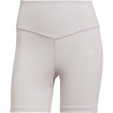 Adidas Hyperglam Aeroready Training High-Rise Tight Shorts Women - Almost Pink