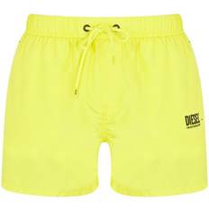 Diesel Polyester Swimming Trunks Diesel Sandy Swim Shorts - Yellow