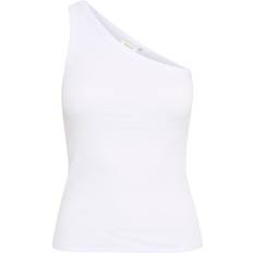 Gestuz DrewGZ One Shoulder Top - Bright White