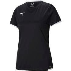Dame - Fotball T-skjorter Puma teamLIGA Jersey Women - Black/White