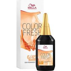 Wella Professionals Color Fresh Shade 6/45 Dark Red Mahogany 75ml