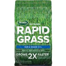 Scotts mix turf builder grass seed Scotts Turf Builder Rapid Grass Sun and Shade Mix 5.6lbs 2.54kg 260.128m²