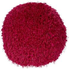 Mina Victory Shag Complete Decoration Pillows Red