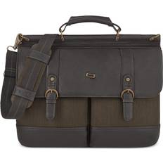 Solo Thompson Briefcase - Walnut