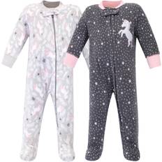 Hudson Baby Fleece Sleep and Play 2-Pack - Whimsical Unicorn ( 10158799)