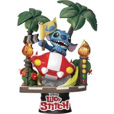 Actionfiguren Beast Kingdom Lilo & Stitch D-Stage Diorama Stitch Racing Car