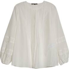 Kobi Halperin Marika Balloon Sleeve Blouse - White