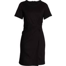 Kobi Halperin Maddy Knotted Side Dress - Black