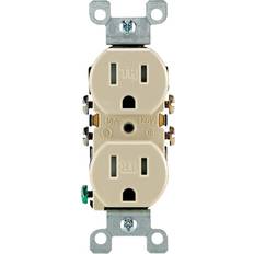 Electrical Enclosures Leviton M21-t5320-imp Tamper Receptacle Tamper, 15 Amp, Ivory