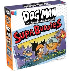 Jigsaw Puzzles University Games dog man supa buddies puzzle