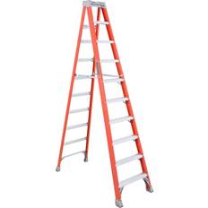 Combination Ladders Louisville Ladder 443-FS1510 10' Advent Fiberglass Step Ladder 300Lb